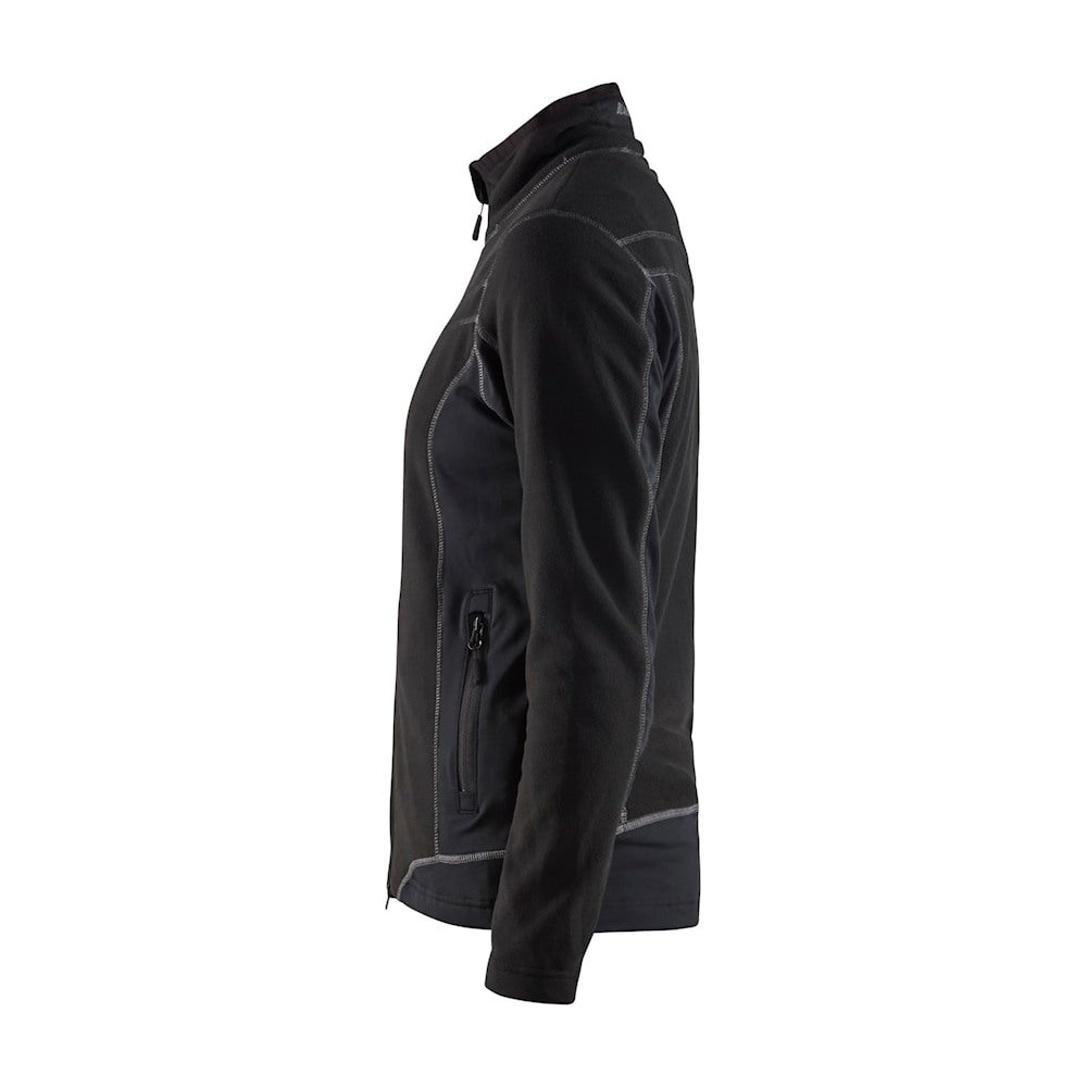 Blaklader Women's Micro Fleece Jacket 4924 #colour_black