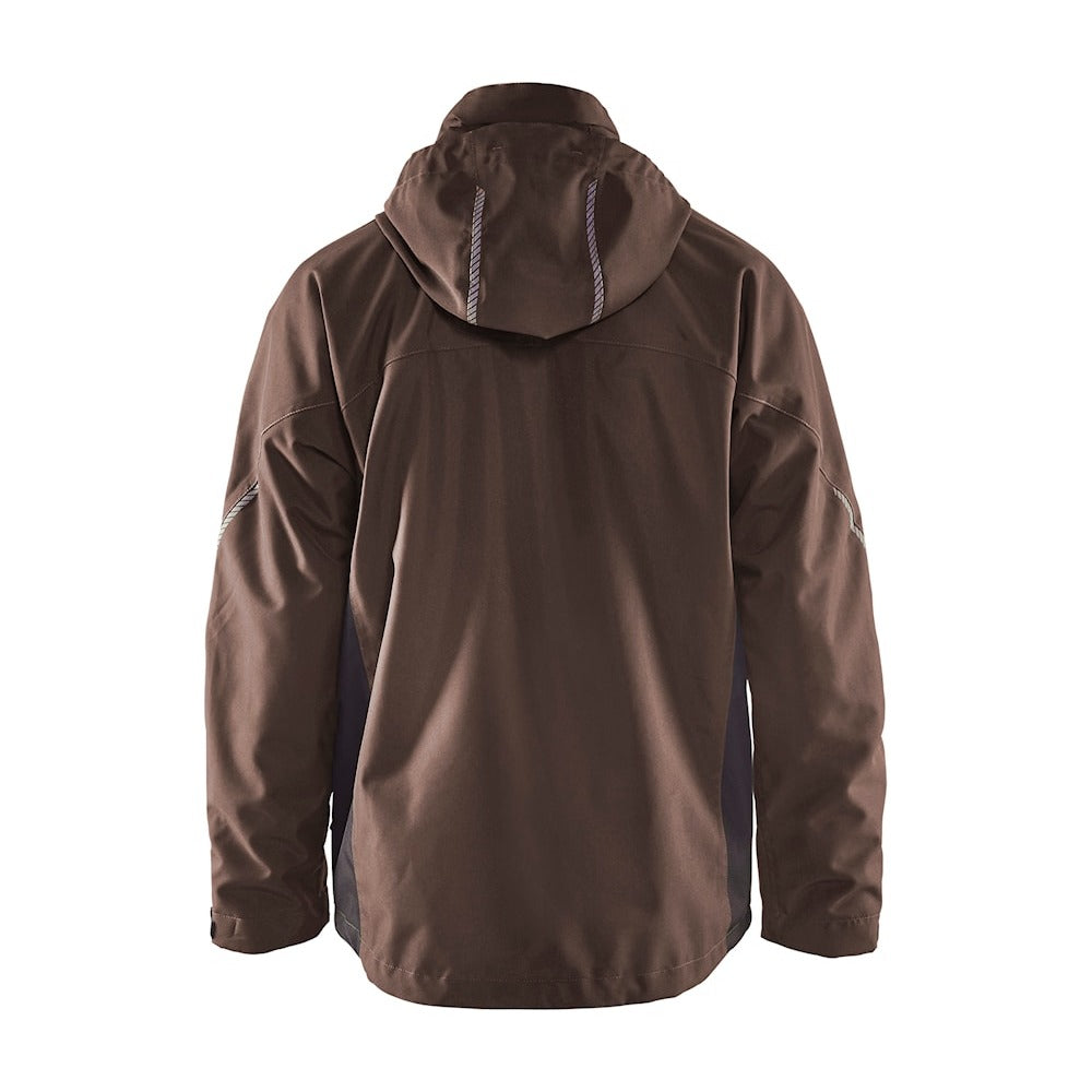 Blaklader Lightweight Lined Functional Jacket 4890 #colour_brown-black
