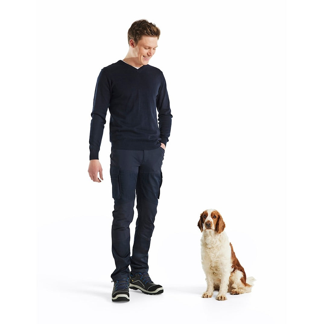 Blaklader Service Trousers Stretch 1457 #colour_dark-navy-blue