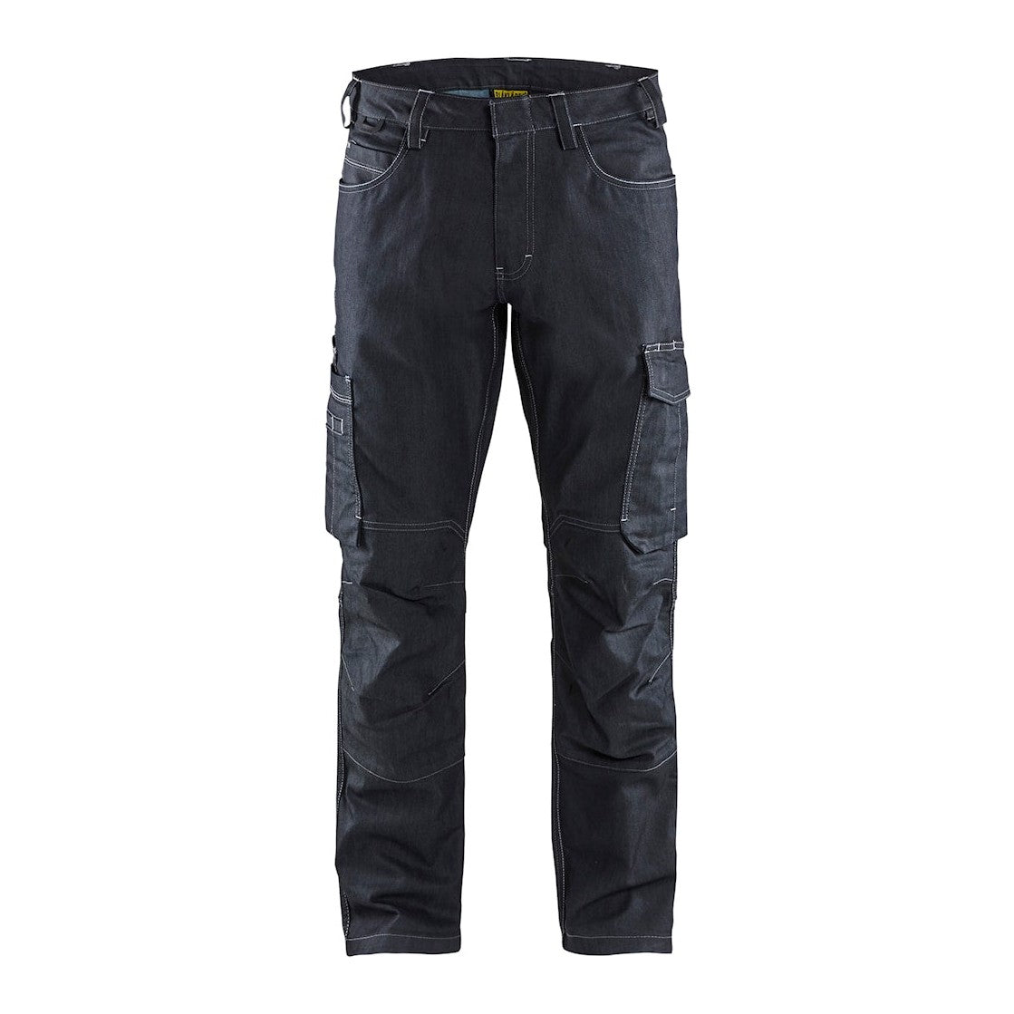 Blaklader Service Trousers Denim Stretch 1439 #colour_navy-blue