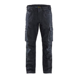 Blaklader Service Trousers Denim Stretch 1439 #colour_navy-blue