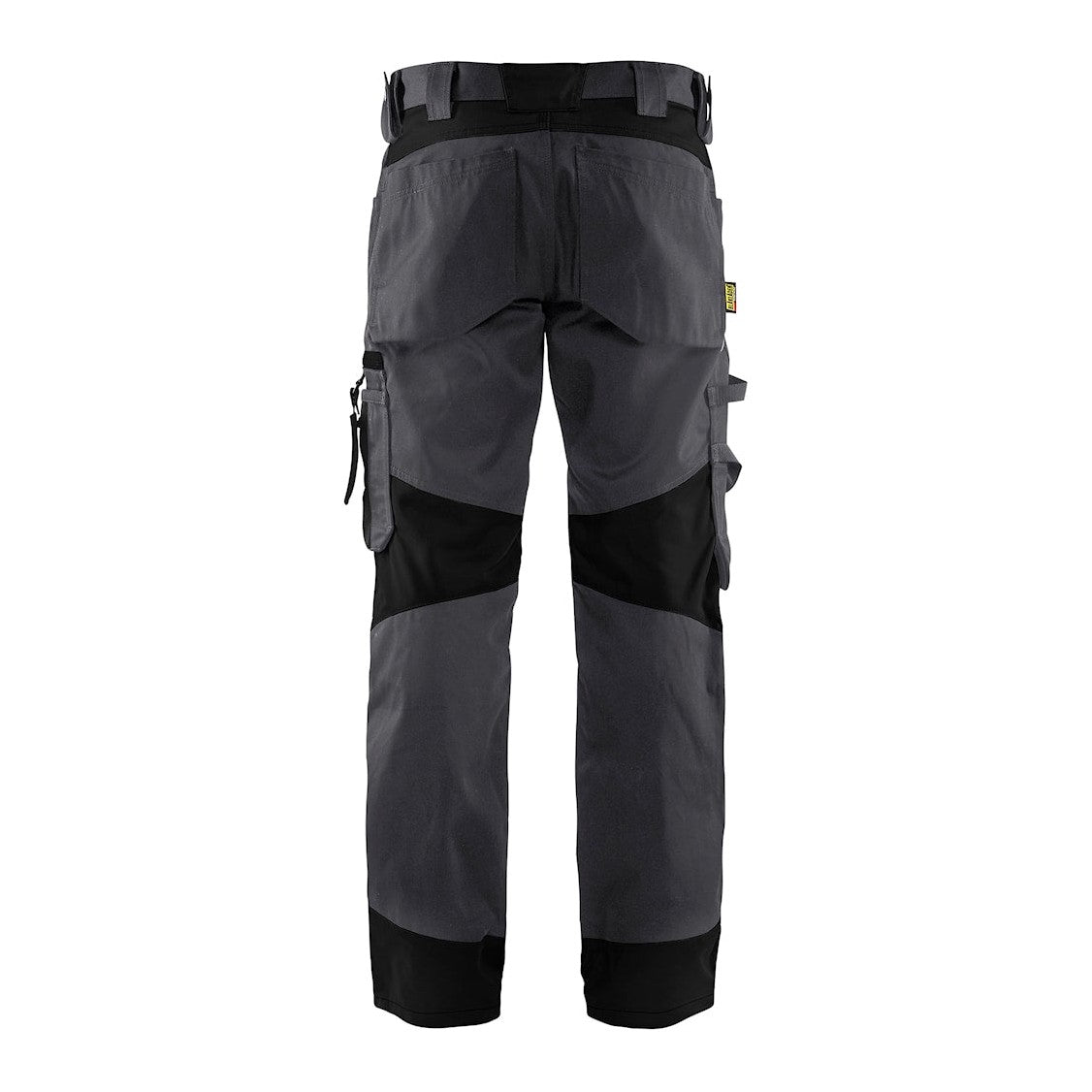 Blaklader Trousers without Nail Pockets 1556 #colour_mid-grey-black