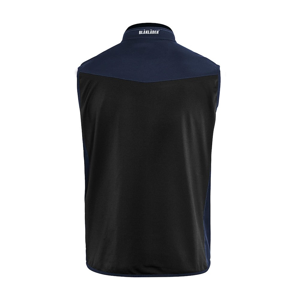 Blaklader Softshell Vest 3850 #colour_dark-navy-black
