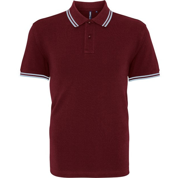 Asquith & Fox Men's Classic Fit Tipped Polo