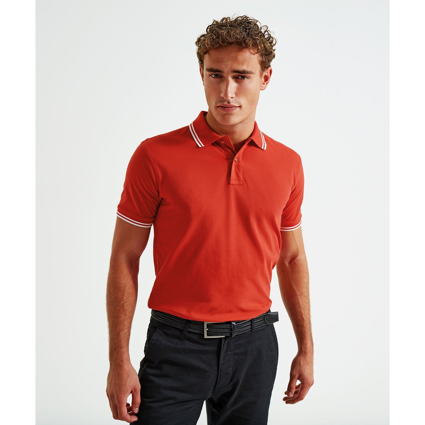 Asquith & Fox Men's Classic Fit Tipped Polo