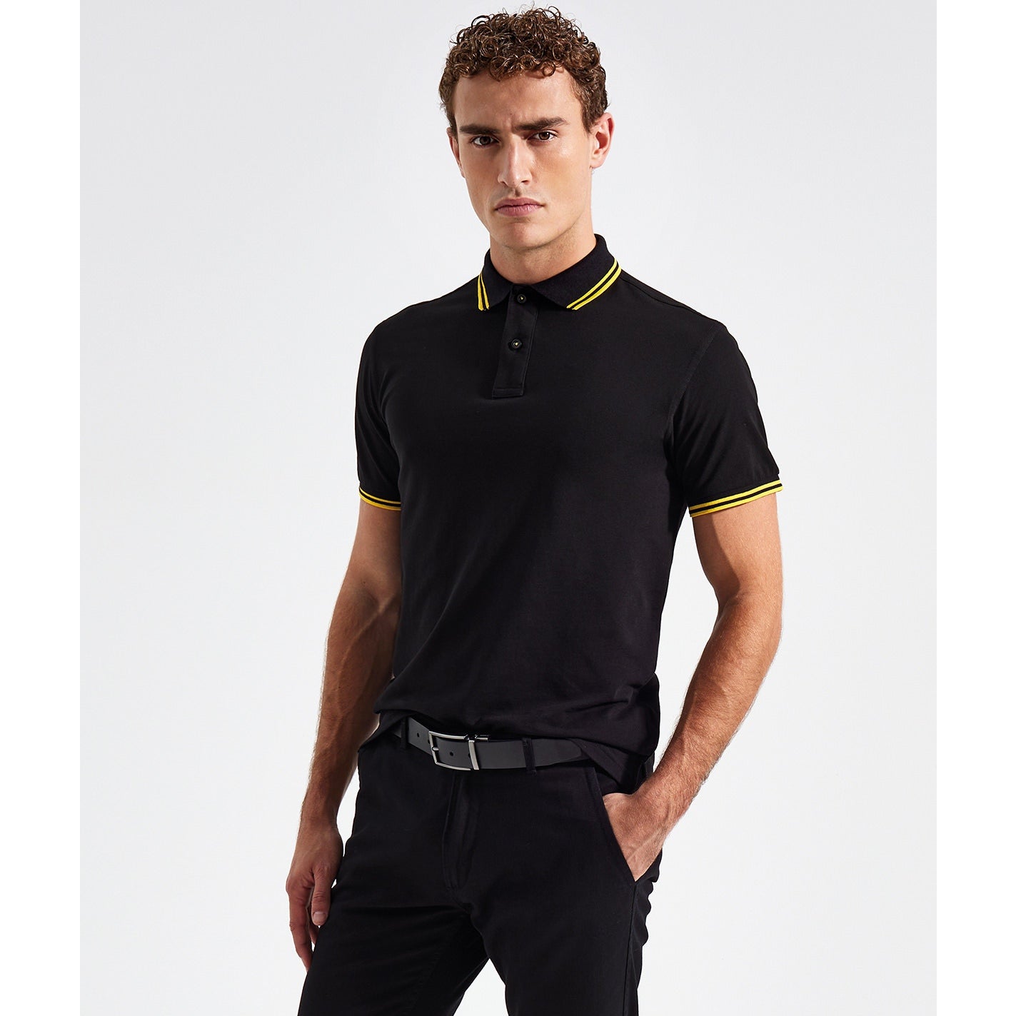 Asquith & Fox Men's Classic Fit Tipped Polo