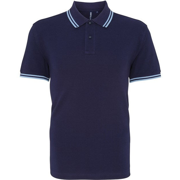 Asquith & Fox Men's Classic Fit Tipped Polo