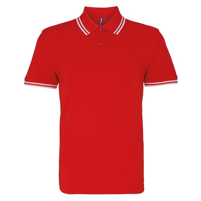 Asquith & Fox Men's Classic Fit Tipped Polo