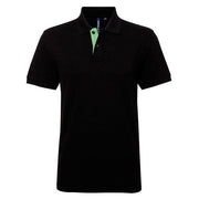 Asquith & Fox Men's Classic Fit Contrast Polo