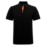 Asquith & Fox Men's Classic Fit Contrast Polo