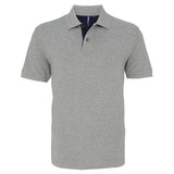 Asquith & Fox Men's Classic Fit Contrast Polo