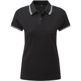 Asquith & Fox Women's Classic Fit Tipped Polo