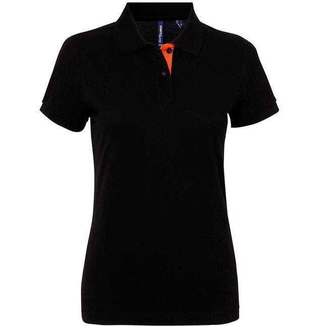 Asquith & Fox Women's Contrast Polo