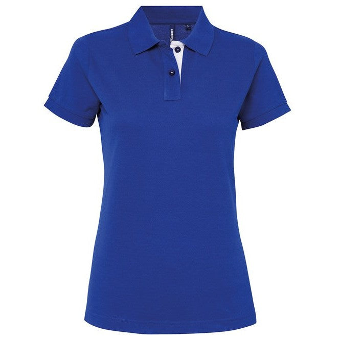 Asquith & Fox Women's Contrast Polo