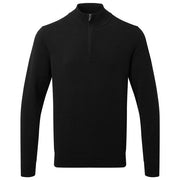 Asquith & Fox Men's Cotton Blend ¼ Zip Sweater