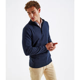 Asquith & Fox Men's Cotton Blend ¼ Zip Sweater