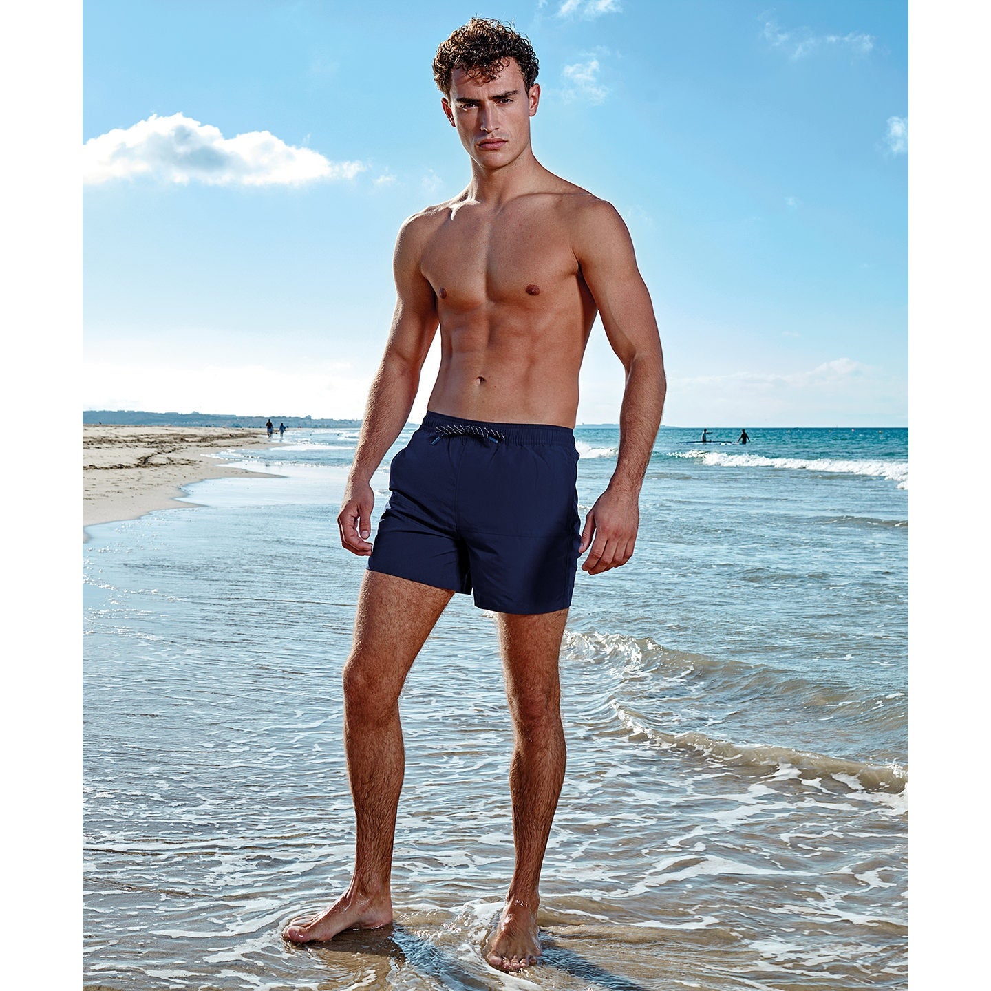 Asquith & Fox Block Colour Swim Shorts
