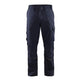 Blaklader Welding Trousers 1701 #colour_navy-blue-hi-vis-yellow