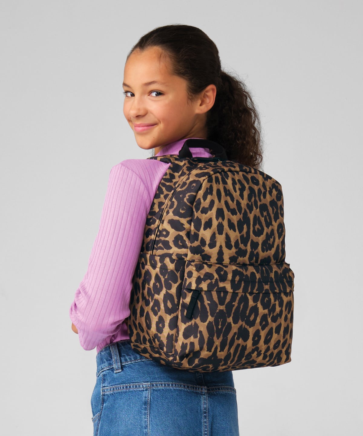 Bagbase B195S Leopard Print Mini Backpack