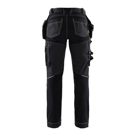 Blaklader Women's Craftsman Trousers with Stretch 7130 #colour_black