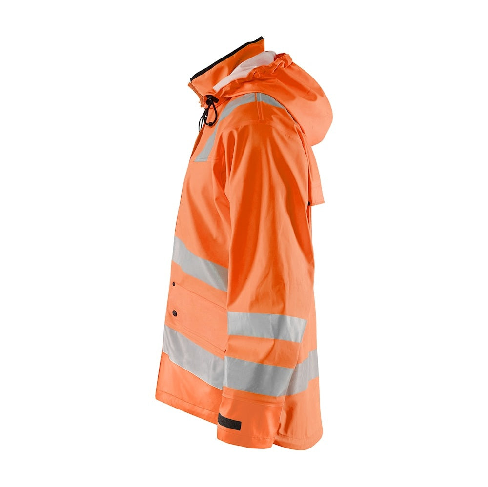 Blaklader Rain Jacket Hi-Vis Level 2 4302 #colour_orange