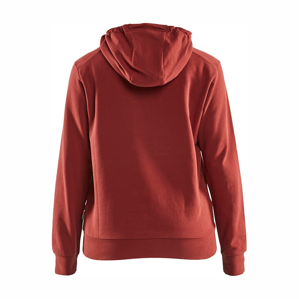 Blaklader Women's Hoodie 3D 3560 #colour_burned-red