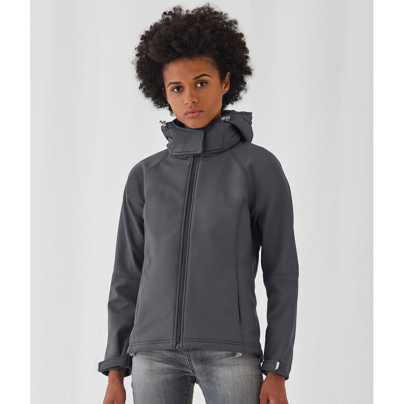 B&C Collection Hooded Softshell Women