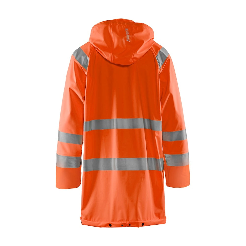 Blaklader Rain Jacket Hi-Vis Level 1 4324 #colour_orange