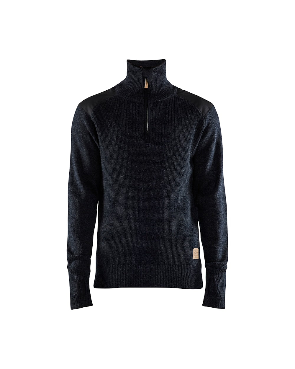 Blaklader Wool Sweater 4630 #colour_dark-grey-black