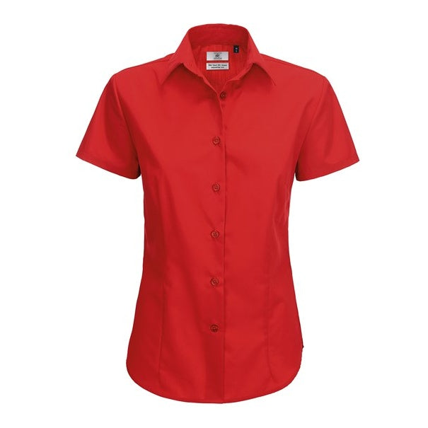 B&C Collection Smart Short Sleeve Women