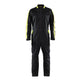 Blaklader Industry Overalls Stretch 6144 #colour_black-hi-vis-yellow