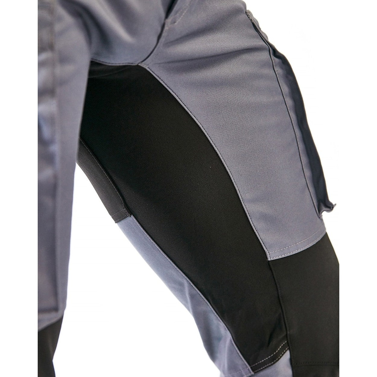 Blaklader Service Trousers with Stretch 14591845 #colour_grey-black