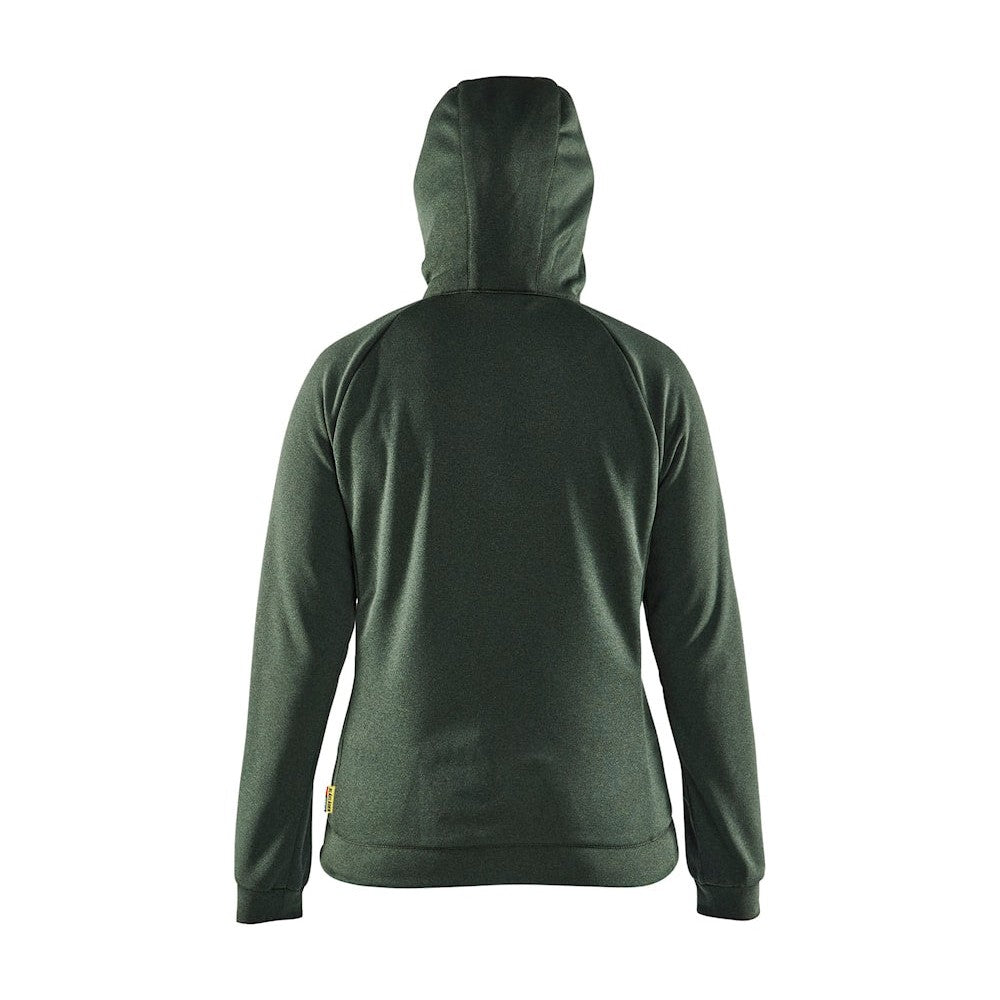 Blaklader Women's Hybrid Sweater 3464 #colour_autumn-green-black