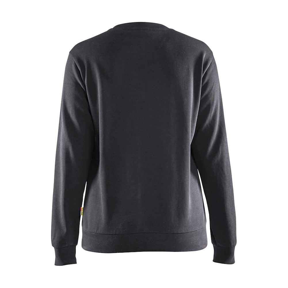Blaklader Sweatshirt Women 3408 #colour_mid-grey-black