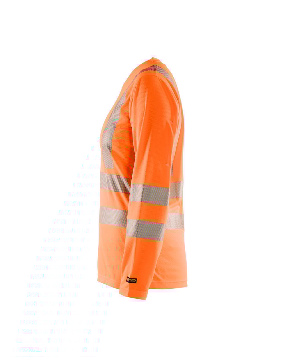 Blaklader Women's Hi-Vis T-Shirt Long Sleeve 3485 #colour_orange
