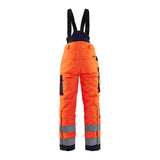 Blaklader Women's Hi-Vis Winter Trousers 7885 #colour_orange-navy-blue