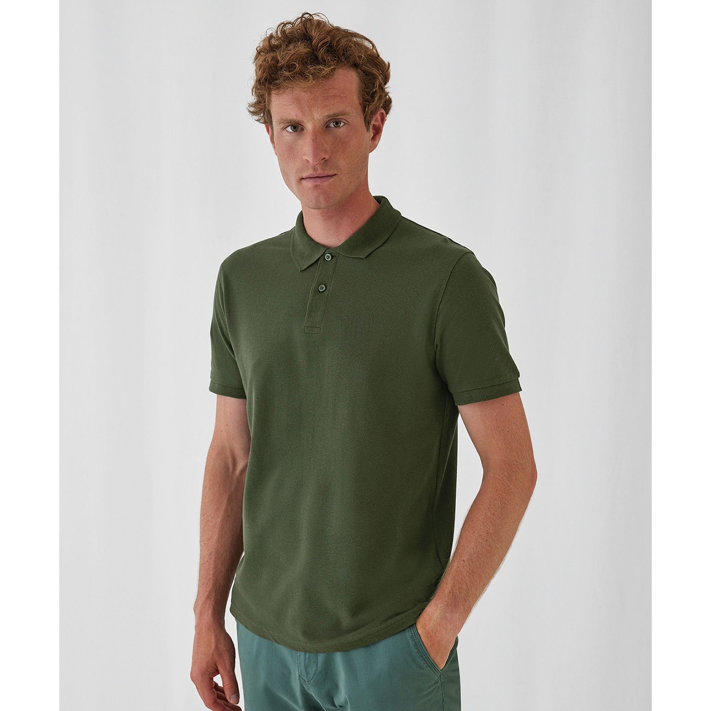 B&C Collection Inspire Polo Men - Urban Khaki