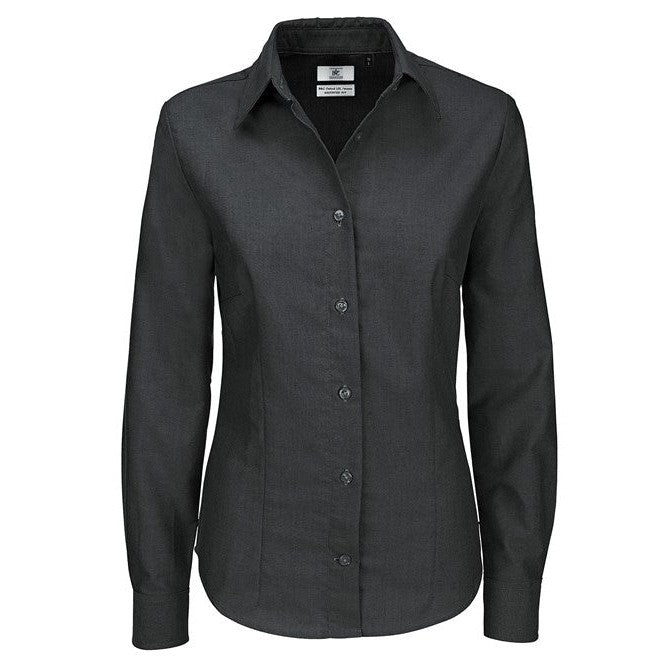 B&C Collection Oxford Long Sleeve Women