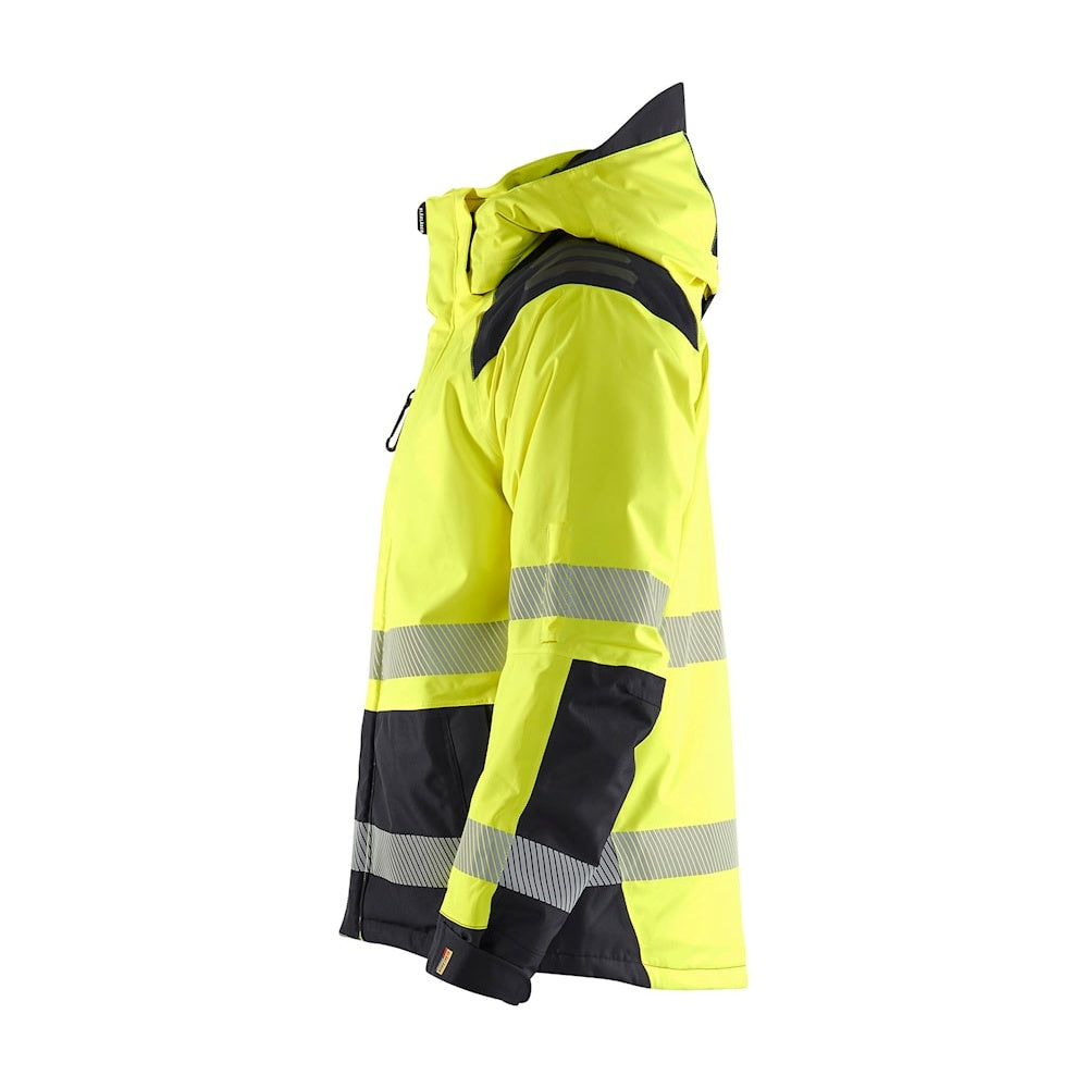 Blaklader Winter Jacket Hi-Vis 4455 #colour_hi-vis-yellow-black