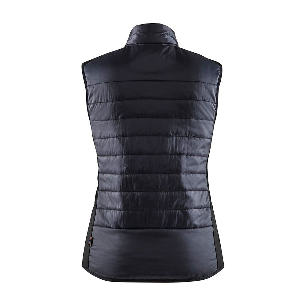 Blaklader Vest Warm-Lined Women 3864 #colour_black-red