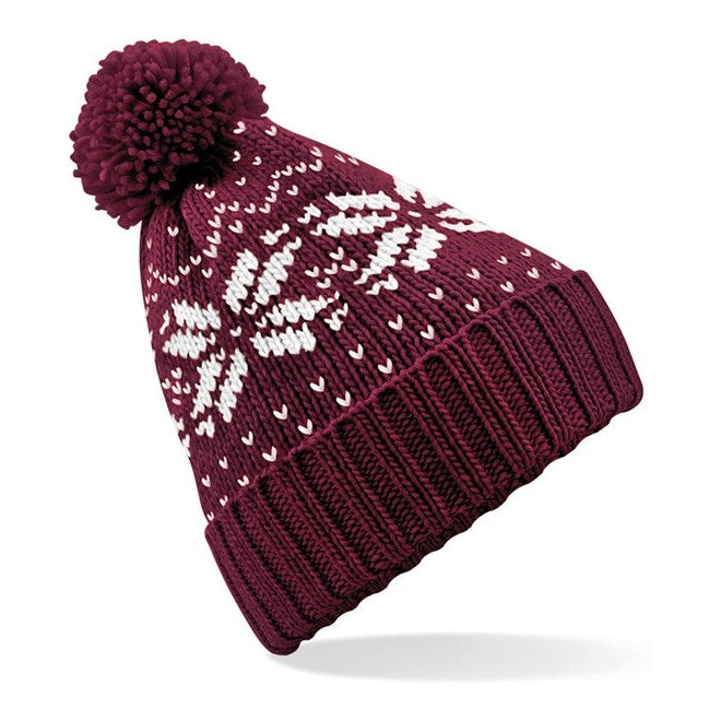 Beechfield Fair Isle Snowstar® Beanie