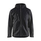 Blaklader Softshell Jacket with Hood 4753 #colour_black-dark-grey