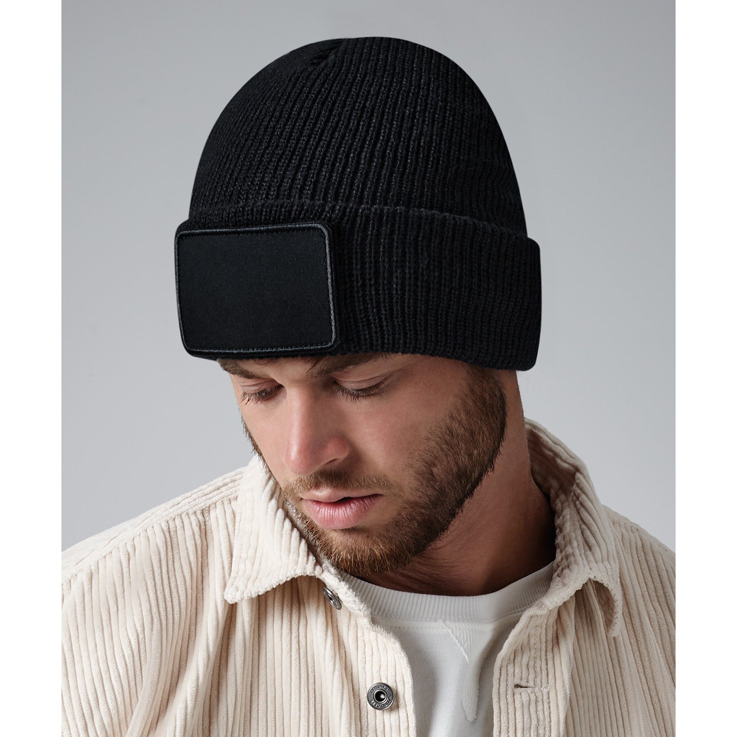 Beechfield Removable Patch Thinsulate Beanie