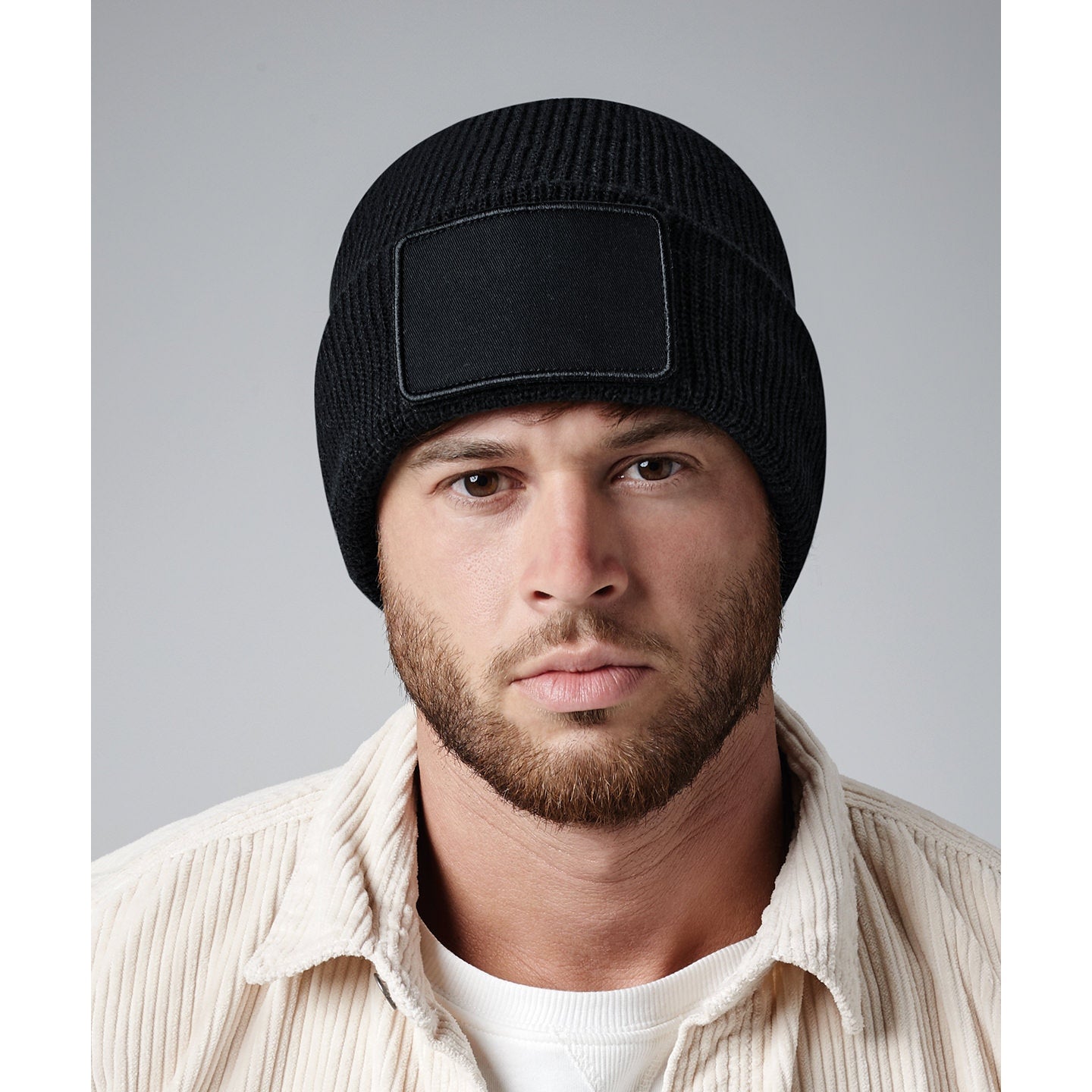 Beechfield Removable Patch Thinsulate Beanie