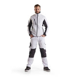 Blaklader Softshell Jacket 4950 #colour_white-dark-grey