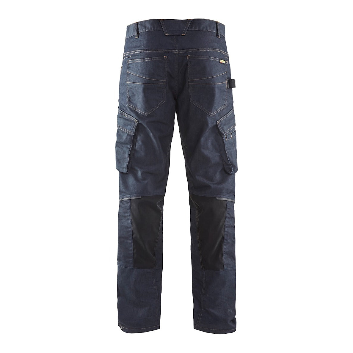 Blaklader Service Trousers Denim Stretch 1497 #colour_navy-blue-black