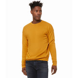 Bella Canvas Unisex Drop Shoulder Fleece - Heather Mustard
