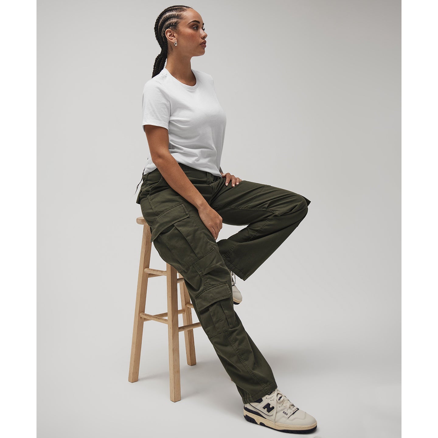 Bella Canvas Women's Relaxed Jersey Short Sleeve Tee - White