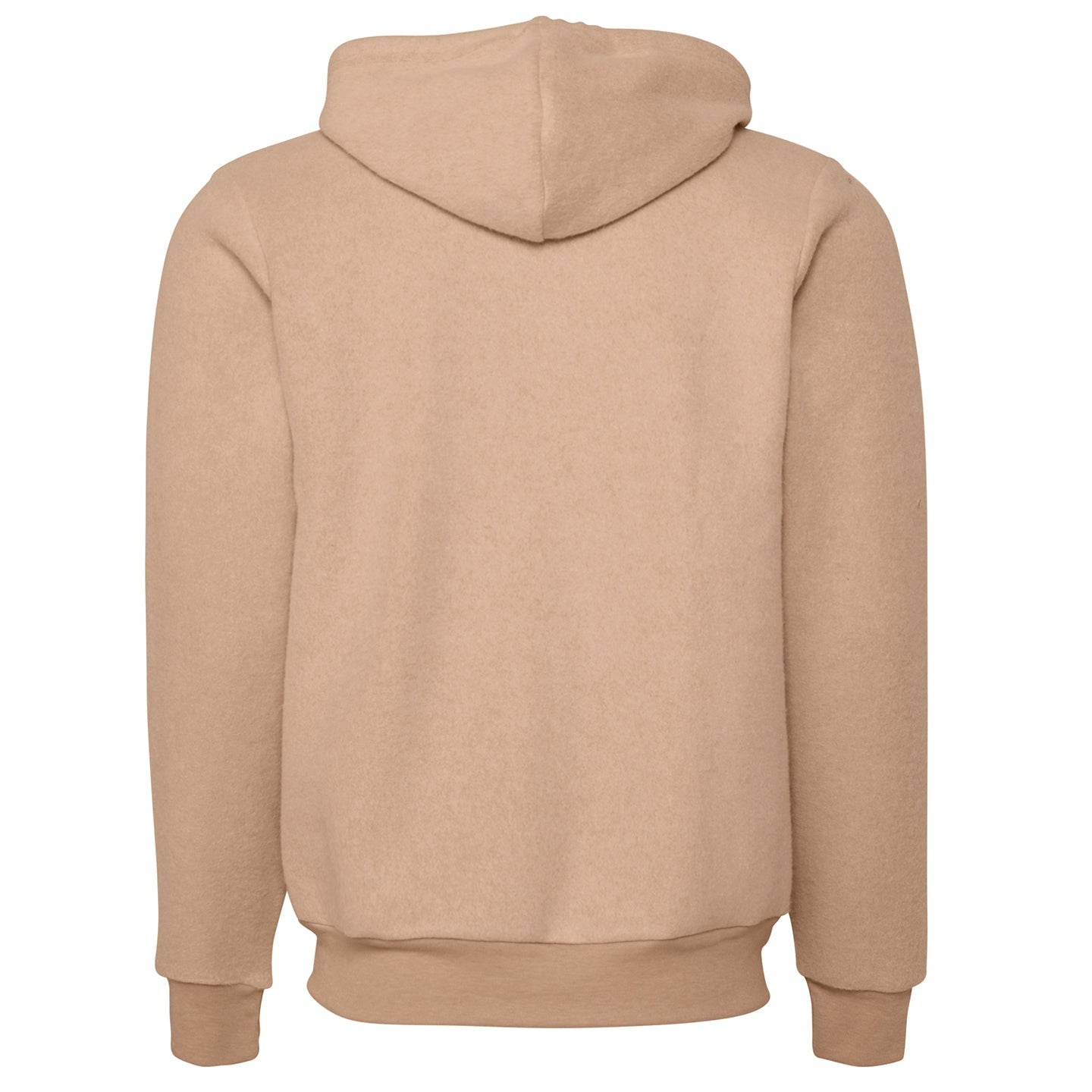 Bella Canvas Unisex Sueded Fleece Full-Zip Hoodie