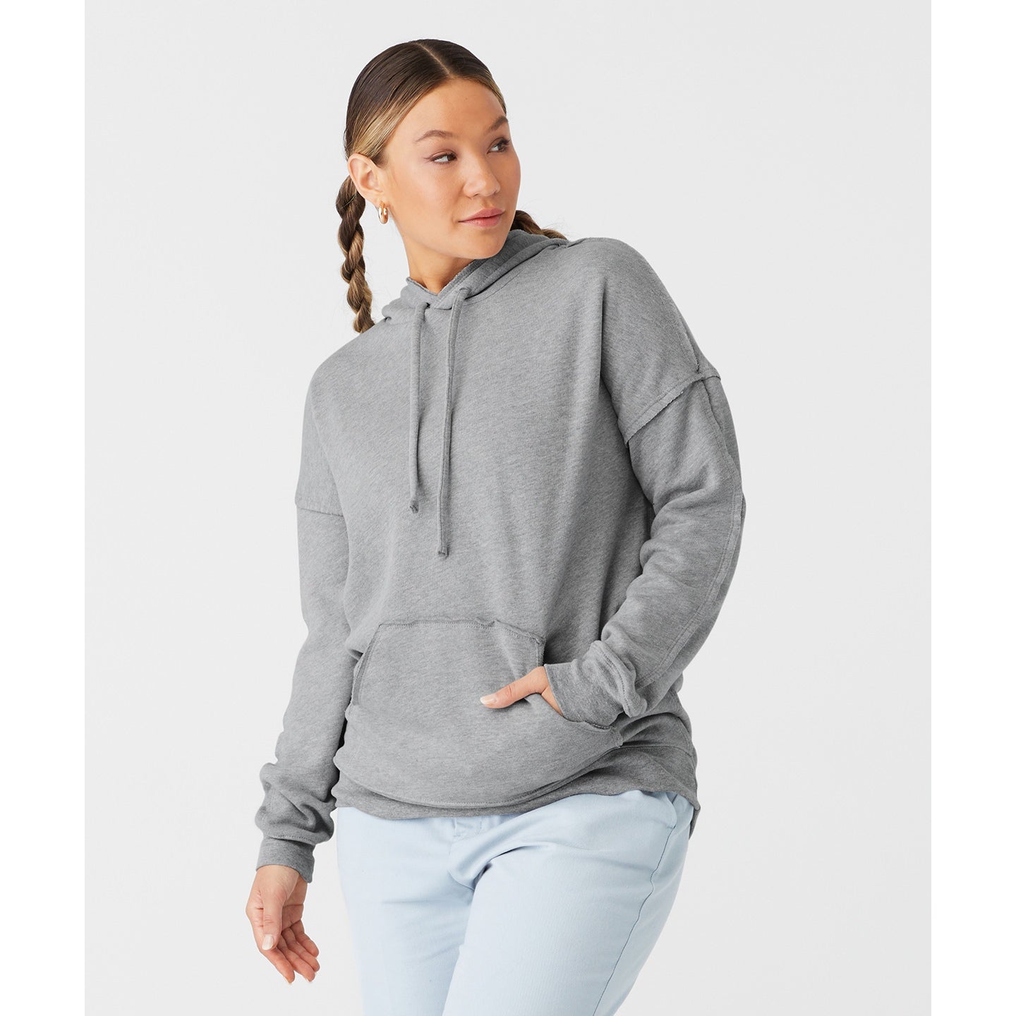 Bella Canvas Unisex Raw-Seam Hoodie